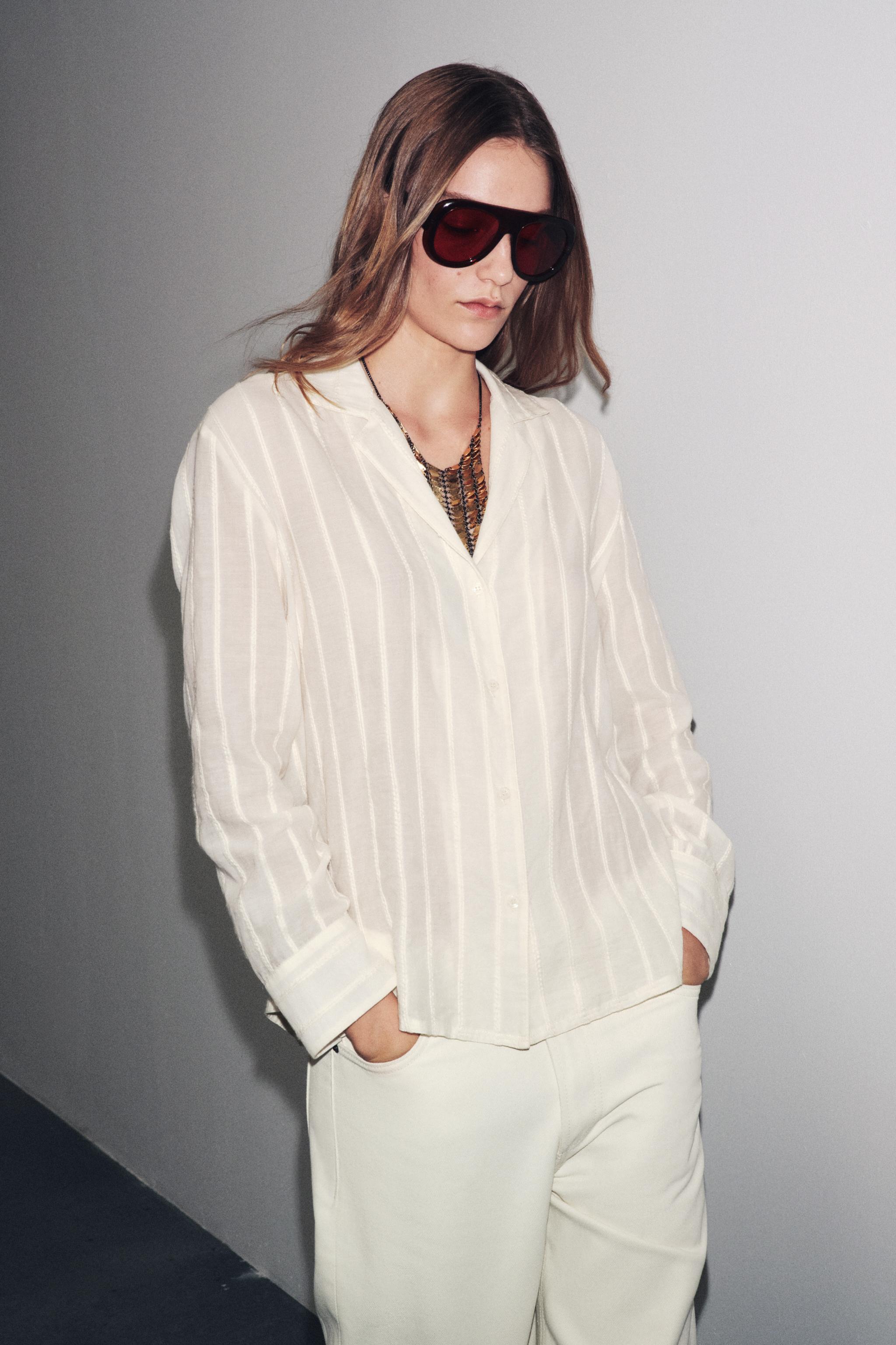ZW COLLECTION STRIPED SHIRT